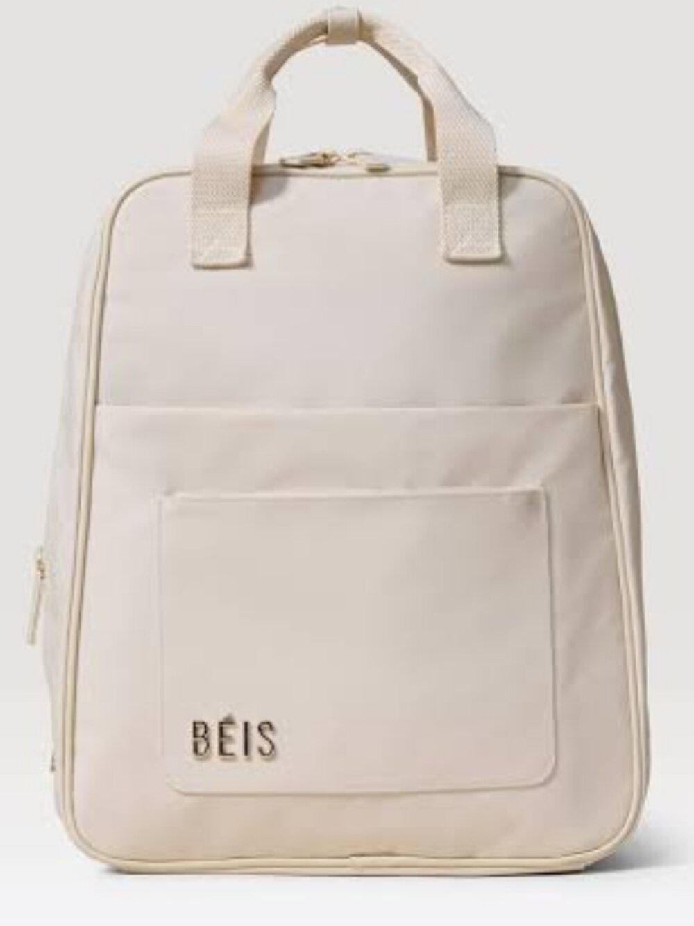 NWT BÉIS The Expandable Backpack in Beige